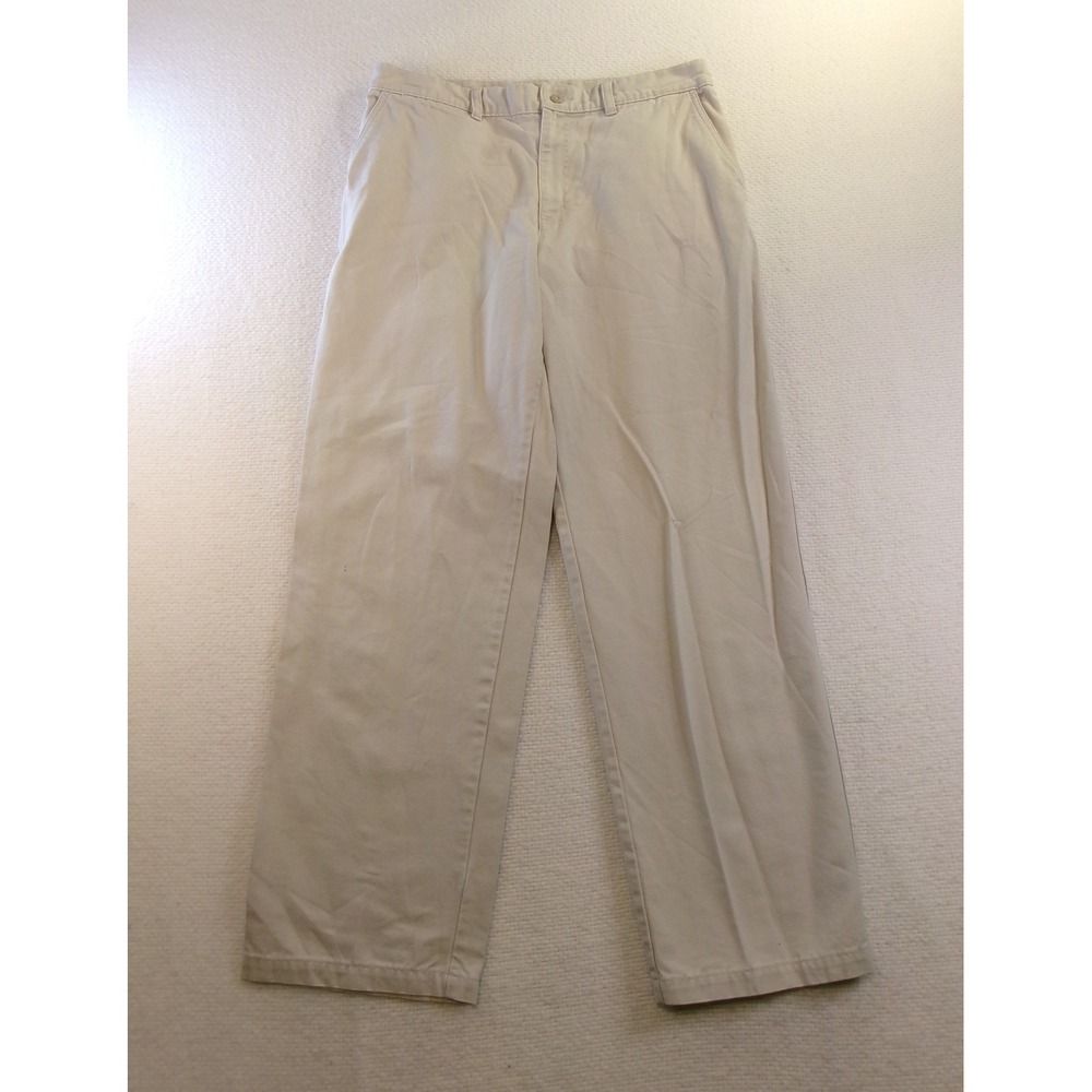 Patagonia Mens 33 Chinos Light Khaki Organic Cotton Canvas Straight Leg Pants